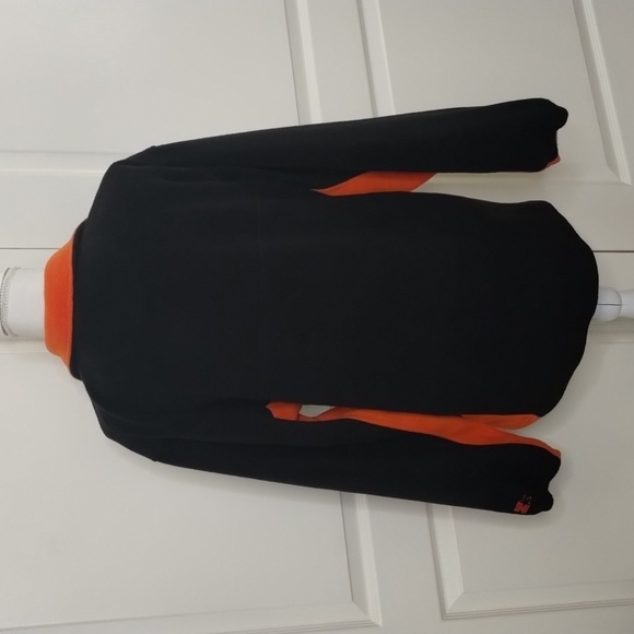 Starter Men's medium GameDay OSU OK State Cowboys fleece pullover black/orange - Picture 6 of 11